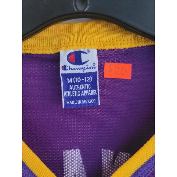 Kobe Bryant #8 Champion Kid’s Jersey Size Medium 10-12 Los Angeles Lakers - Picture 11 of 11